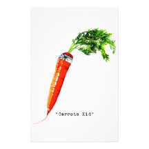 carrote kid-light customized stationery