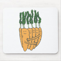 Carrots Mouse Pads