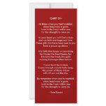 CARRY ON rack cards