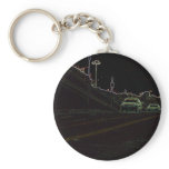 Cars And Black Sky Key Chains