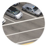 Cars at traffic junction stickers