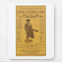 Cartel para la despedida del torero - Seville mousepads