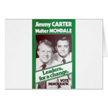 Carter - Mondale Card
