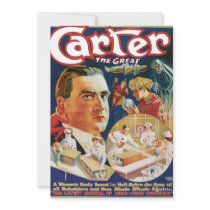 Carter The Great Vintage Magician Advertisement