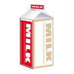 carton of whole milk photo sculptures