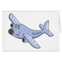 Cartoon aeroplane