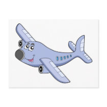 Cartoon aeroplane
