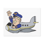 Cartoon Aeroplane postcards