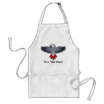 Cartoon African Grey / Amazon / Parrot Apron