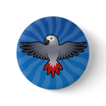 Cartoon African Grey / Amazon / Parrot
