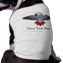 Cartoon African Grey / Amazon / Parrot Pet Clothes