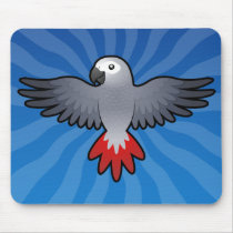 Cartoon African Grey / Amazon / Parrot