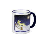 Cartoon Agility Dog Christmas Mug