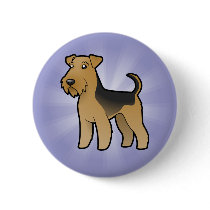 Cartoon Airedale Terrier / Welsh Terrier