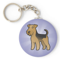 Cartoon Airedale Terrier / Welsh Terrier