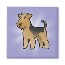 Cartoon Airedale Terrier / Welsh Terrier