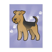 Cartoon Airedale Terrier / Welsh Terrier