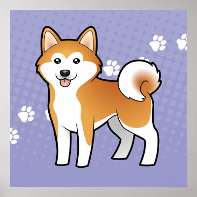 Shiba Cartoon