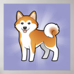 Cartoon Akita Inu / Shiba Inu