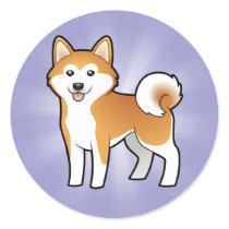 Cartoon Akita Inu / Shiba Inu