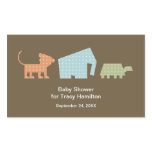 Cartoon Animals Baby Shower stickers