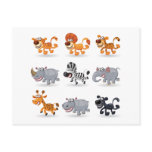 Cartoon animals set 1