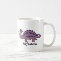 Cartoon Ankylosaurus Coffee Mug