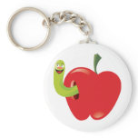 Cartoon Apple Key Chains
