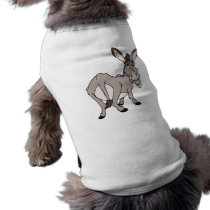 Cartoon ass pet tee shirt