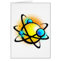 Cartoon Atom cards