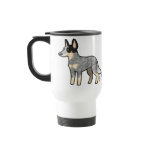 Cartoon Australian Cattle Dog / Kelpie mugs