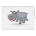 Cartoon baby Hippo