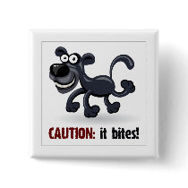 Cartoon baby Panther bites