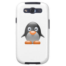 Cartoon Baby Penguin Galaxy S3 Case