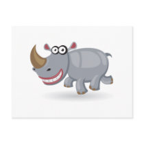 Cartoon baby Rhino