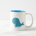 Cartoon Baby Whale mug