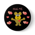 Cartoon Bear Hug Button