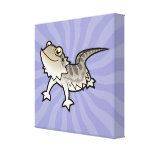 Cartoon Bearded Dragon / Rankin Dragon canvas prints