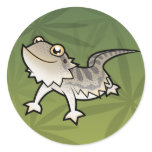 Cartoon Bearded Dragon / Rankin Dragon Stickers