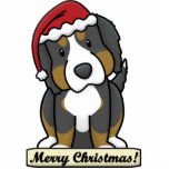 Cartoon Bernese Mountain Dog Christmas Ornament photo sculptures