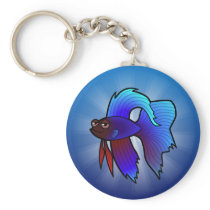 Cartoon Betta Fish / Siamese Fighting Fish
