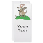 cartoon billy goat custom rack cards