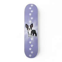 Cartoon Boston Terrier