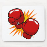 Cartoon Boxing Gloves mousepads
