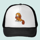 Cartoon brown puppy hats