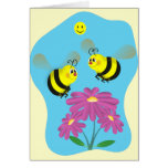 Cartoon Bumble Bees cards