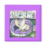 Cartoon Cat magnets