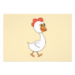 Cartoon Chicken. invitations