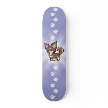 Cartoon Chihuahua (long coat)