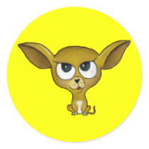 Cartoon Chihuahua Stickers
